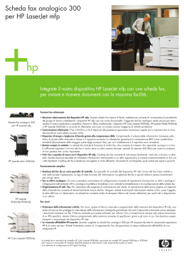 Scheda fax analogico 300 per HP LaserJet mfp