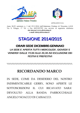 stagione 2014/2015