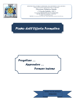 Capitolo I - Istituto Comprensivo Solofra Francesco Guarini