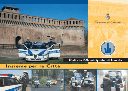 Polizia Municipale di Imola Insieme per la Città