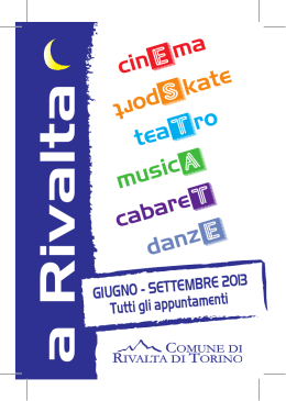 Estate a Rivalta - Provincia di Torino