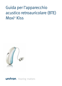 Guida per l`apparecchio acustico retroauricolare (BTE