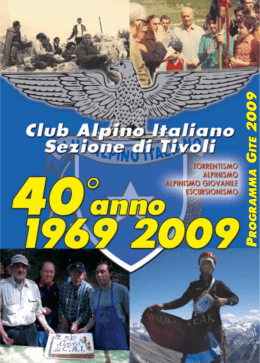 programma2009 3 - CAI