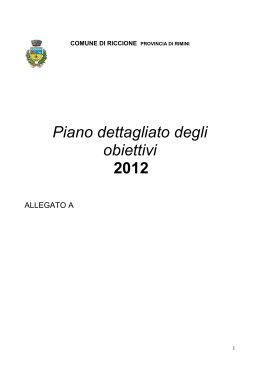 02-Piano Esecutivo di Gestione 2012
