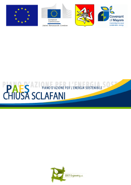 Chiusa Sclafani - Covenant of Mayors