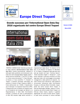 Marzo 2016 - Europe Direct Trapani