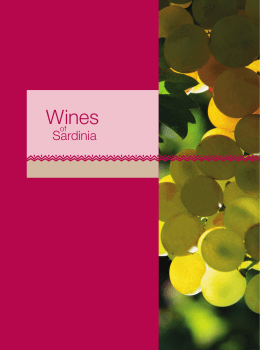 opuscolo vino - Sardegna Agricoltura