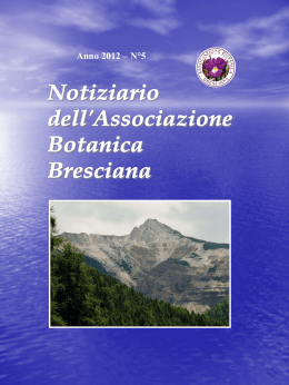 Scaricalo ora - Associazione Botanica Bresciana