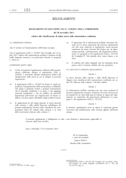 (UE) n. 1228/2013 della Commissione, del 28 novembre 2013
