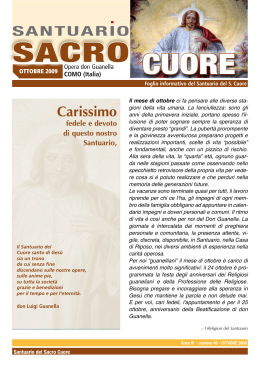 Foglio Santuario Ottobre 2009 - PDF