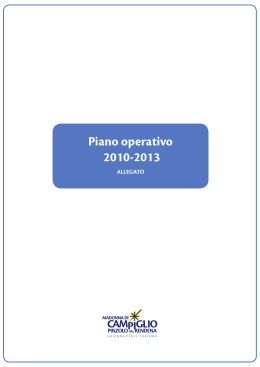 Allegato: Piano Operativo 2010-2013
