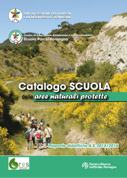 Catalogo proposte didattiche per la Scuola A.S. 2015/2016