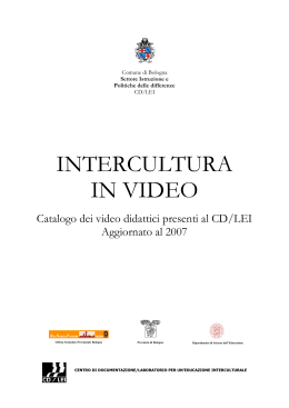 intercultura in video