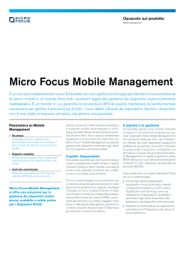Micro Focus Mobile Management