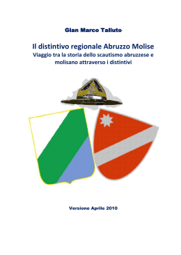 Il distintivo regionale Abruzzo Molise - AICoS
