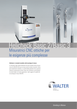 Helicheck Basic 2/Basic 3 - WALTER Maschinenbau GmbH