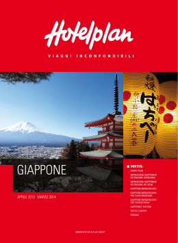 giappone - Travel Operator Book