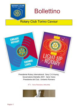 29 settembre 2014 - Rotary Torino Cavour