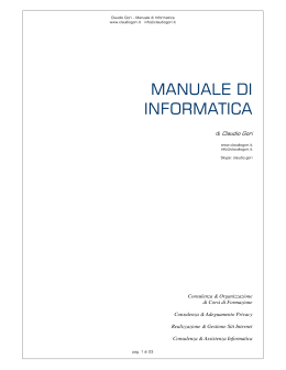 manuale di informatica