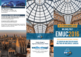 EMUC2016 - Emilia Viaggi