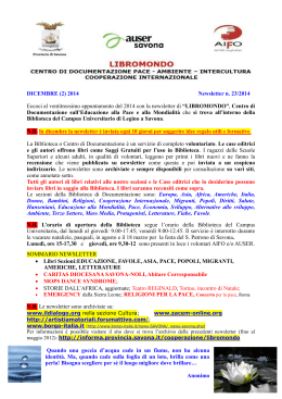 DICEMBRE (2) 2014 Newsletter n. 23/2014