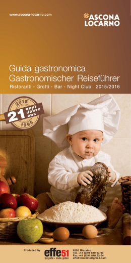 Guida Gastronomica - Ascona