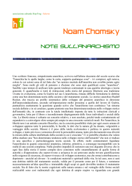 Noam Chomsky - Hop Frog ::: libera associazione