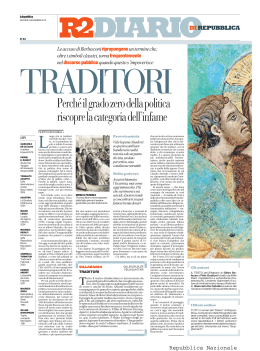 traditori - La Repubblica.it