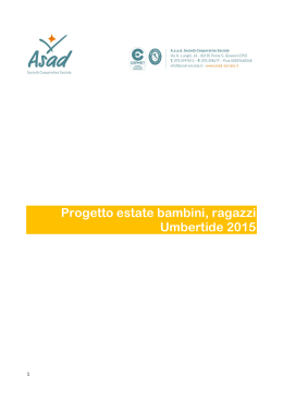 Programma Estate 2015