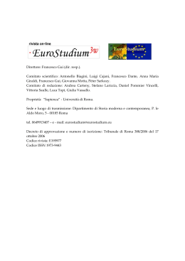 numero completo in pdf - Eurostudium