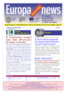 EUROPA NEWS n.123 del 28 / 05 / 2012