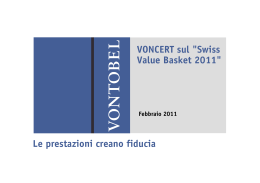 Swiss Value Basket 2011