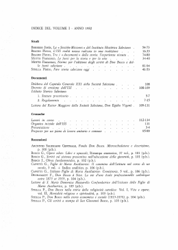 indici generali delle annate della rivista 1982 e 1983