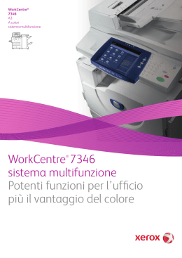 WorkCentre 7328/7335/7345/7346 Product Brochure