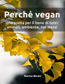 Perché vegan - AgireOra Edizioni