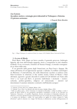 Accadere storico e strategie provvidenziali in Velázquez e Grácian