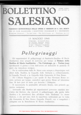 Bollettino Salesiano - Biblioteca Don Bosco