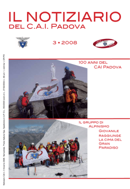 alpinismo - CAI Padova