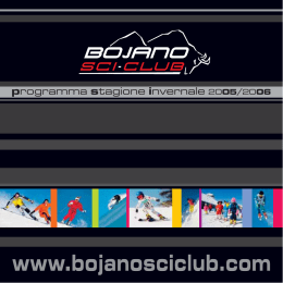 corsi - Bojano Sci Club