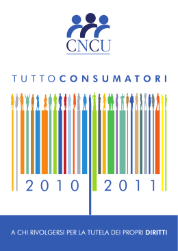 Tutto consumatori 2010/2011
