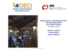 13 April 2015 - Corsi biblioteca IRE