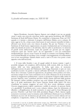 Alberto Grohmann La fiscalità nell`economia europea, secc. XIII