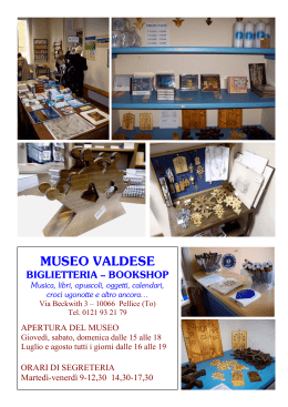MUSEO VALDESE
