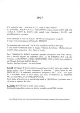 rassegnaStampa1997 - Massimo Varini Forum Index