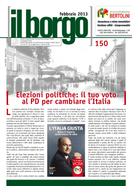 150 Elezioni politiche - Circolo Culturale il Borgo