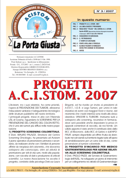 La Porta Giusta n. 3 2007 - stomizzati-emilia