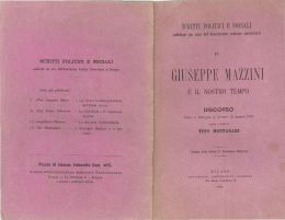 giuseppe ~{azzini - Fondazione Giangiacomo Feltrinelli