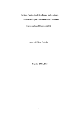 2012 - Elenco delle Pubblicazioni (formato PDF)