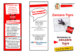 Brochure - Comune di Rottofreno (zanzara Tigre)