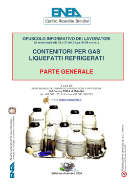 contenitori per gas liquefatti refrigerati parte generale